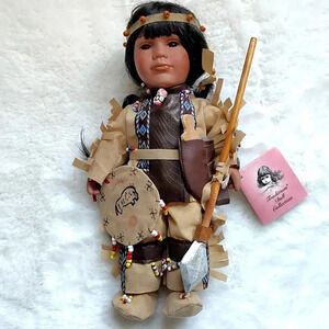 Native American Traditions Porcelain Doll